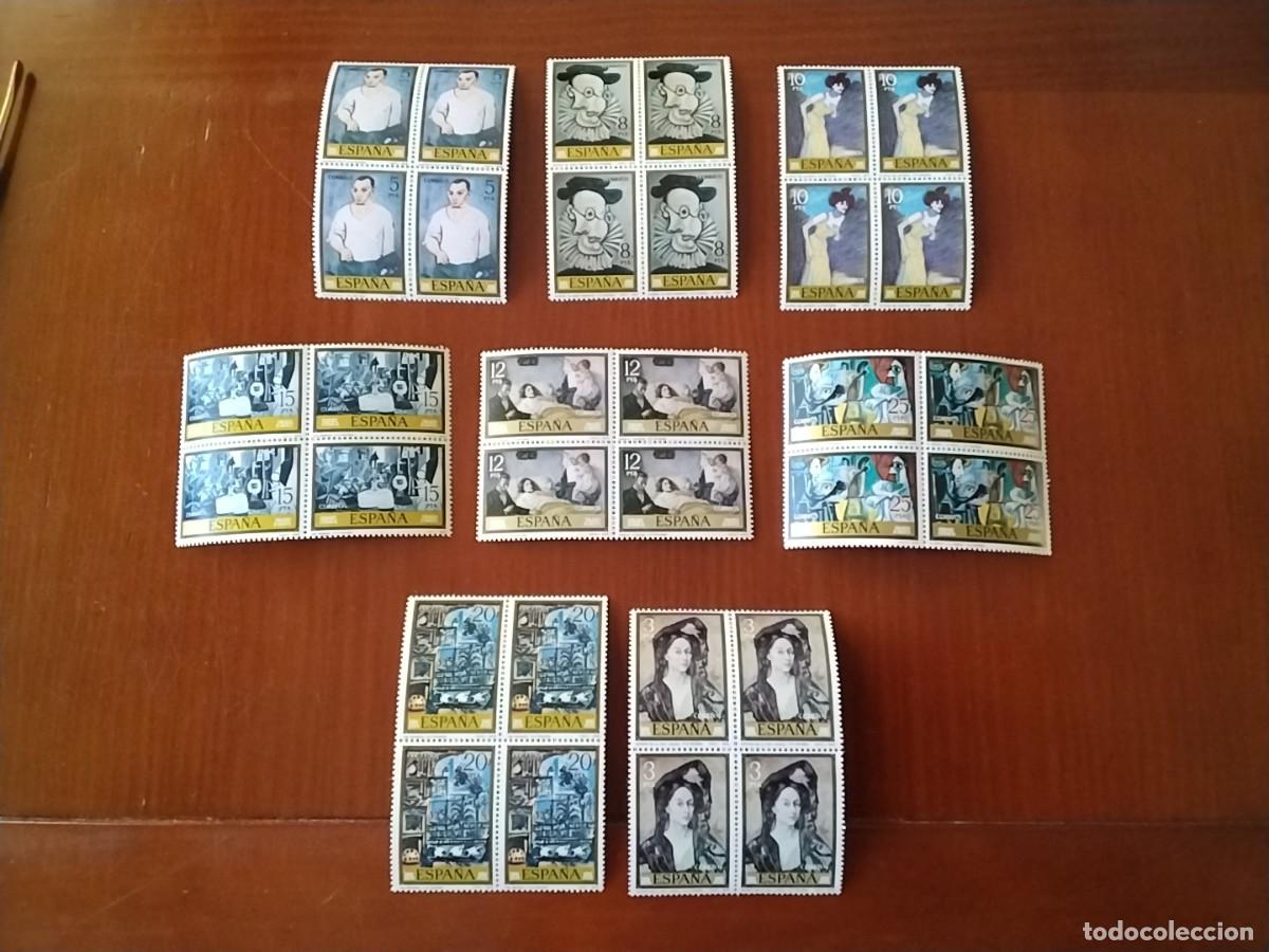 Sellos: Lote sellos Espa&ntilde;a bloque de 4 - Foto 1