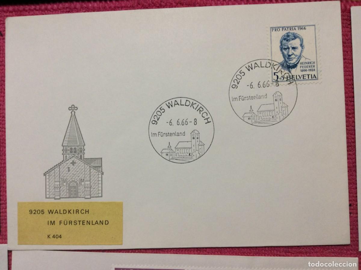 Sellos: SUIZA. LOTE 9 DOCUMENTOS VARIADOS (2LLA62) - Foto 3