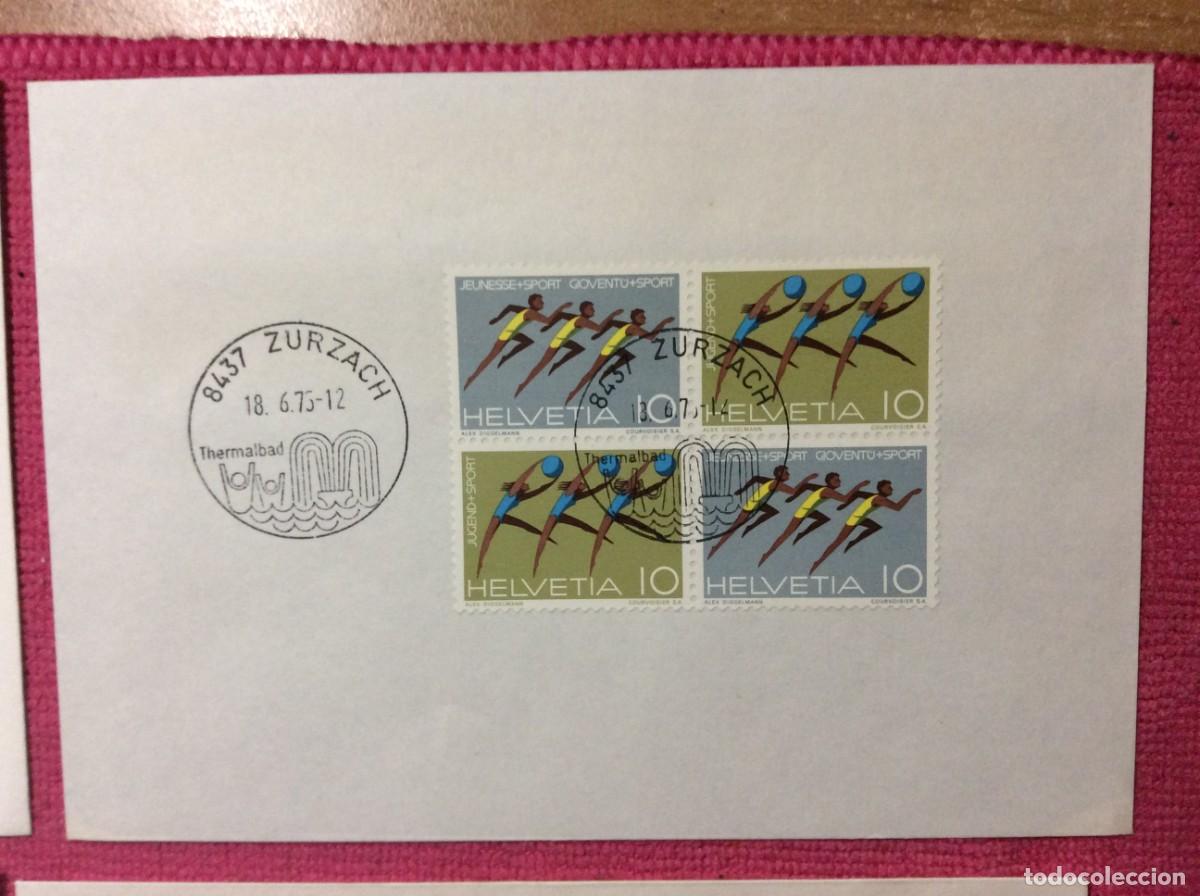 Sellos: SUIZA. LOTE 9 DOCUMENTOS VARIADOS (2LLA64) - Foto 4