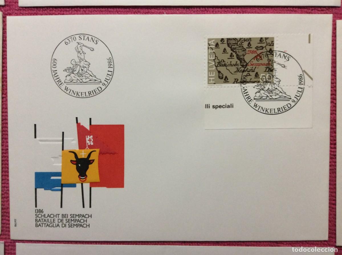 Sellos: SUIZA. LOTE 9 DOCUMENTOS VARIADOS (2LLA64) - Foto 6