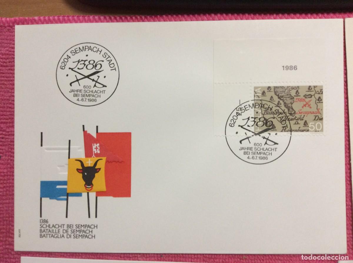 Sellos: SUIZA. LOTE 9 DOCUMENTOS VARIADOS (2LLA65) - Foto 2