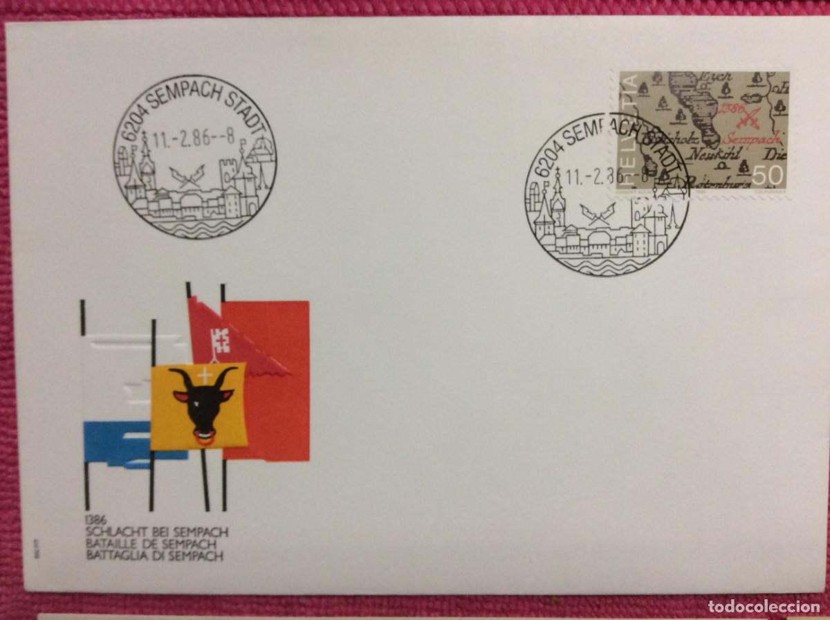 Sellos: SUIZA. LOTE 10 DOCUMENTOS VARIADOS (2LLA66) - Foto 2