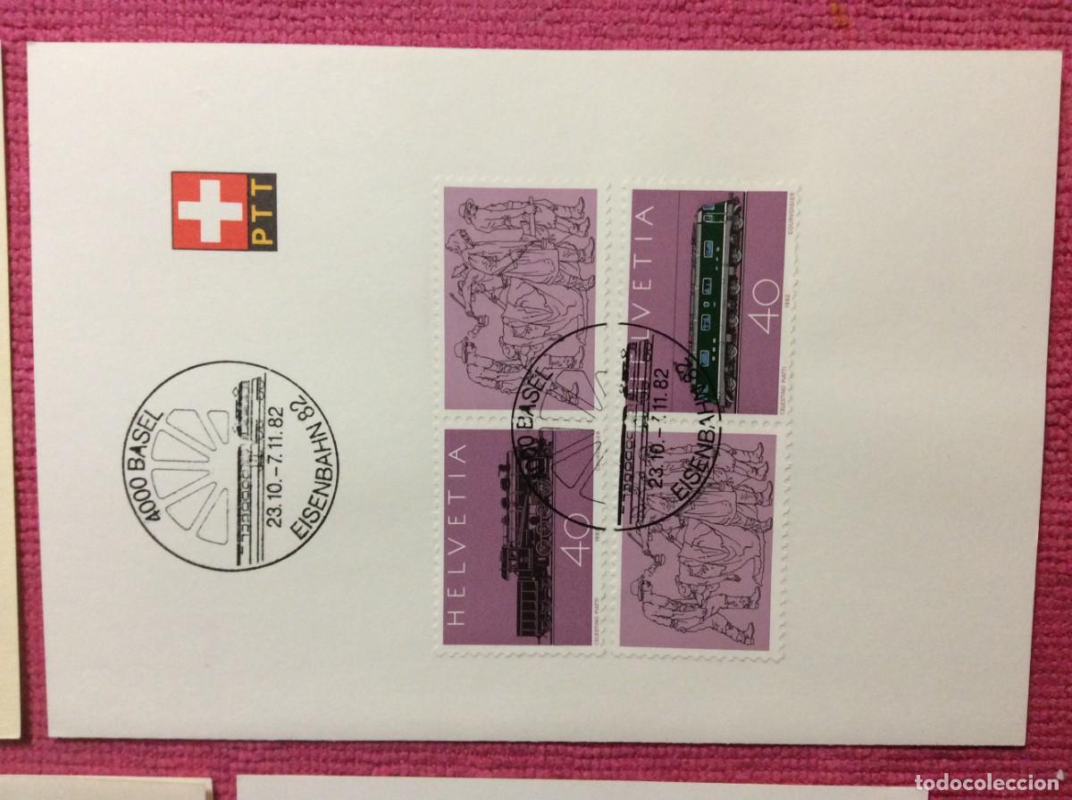 Sellos: SUIZA. LOTE 10 DOCUMENTOS VARIADOS (2LLA66) - Foto 7