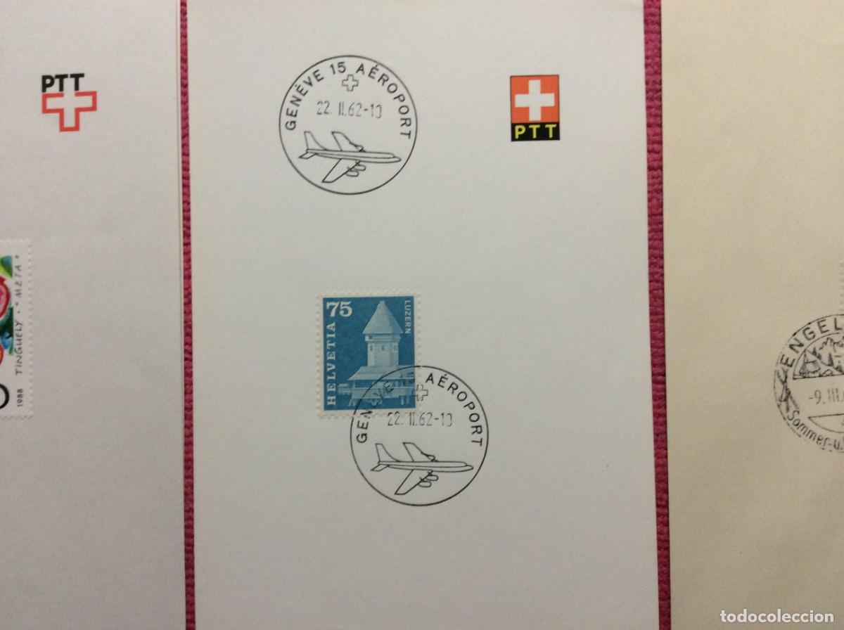 Sellos: SUIZA. LOTE 10 DOCUMENTOS VARIADOS (2LLA66) - Foto 9