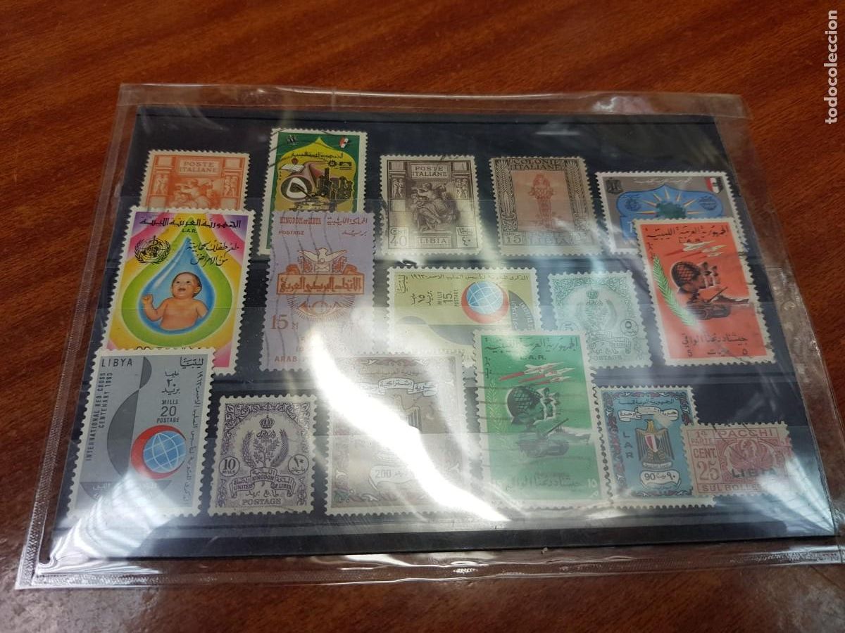 Sellos: LOTE DE SELLOS DE LIBIA - Foto 1