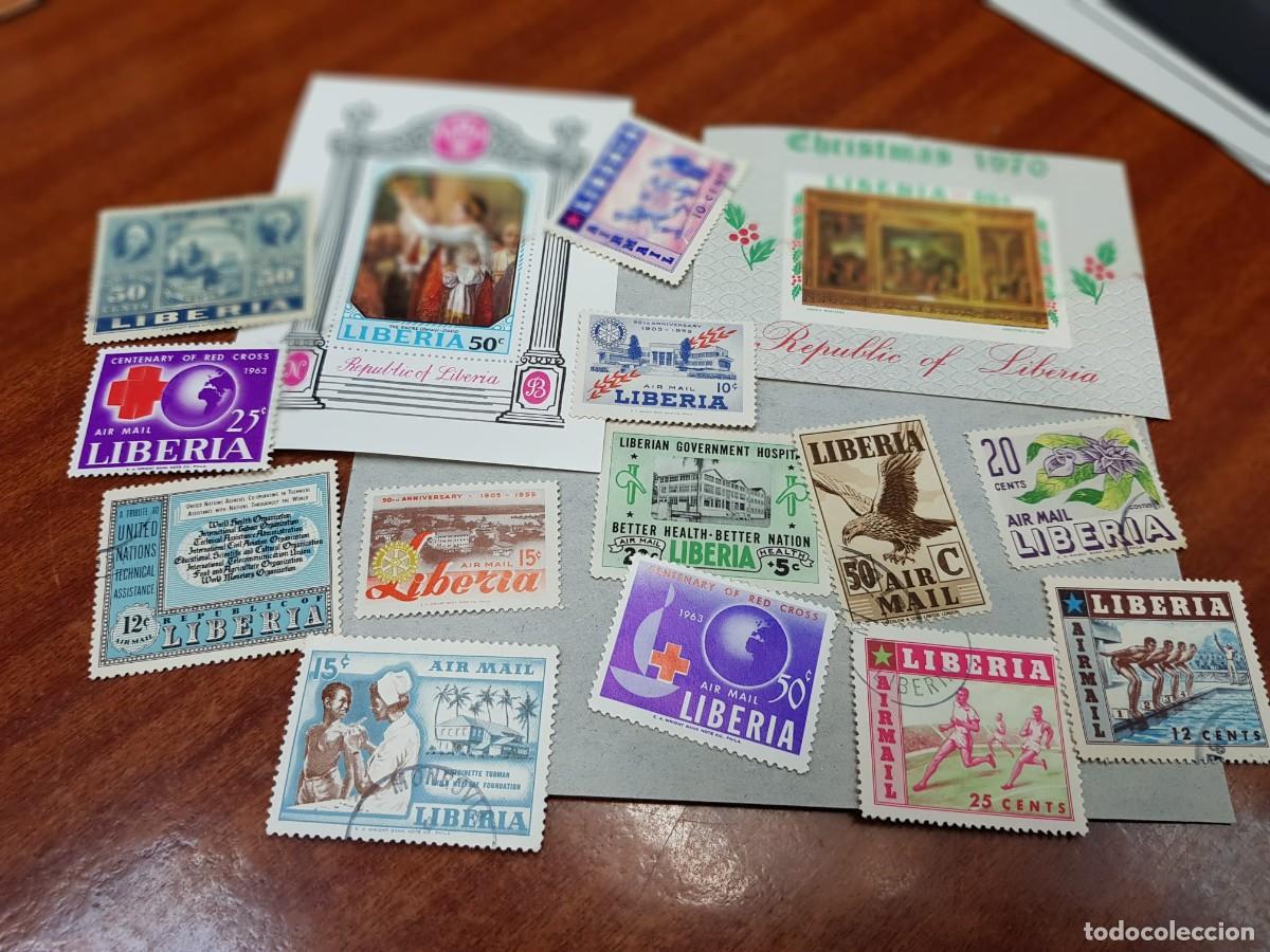 Sellos: LOTE DE SELLOS DE LIBERIA - Foto 2