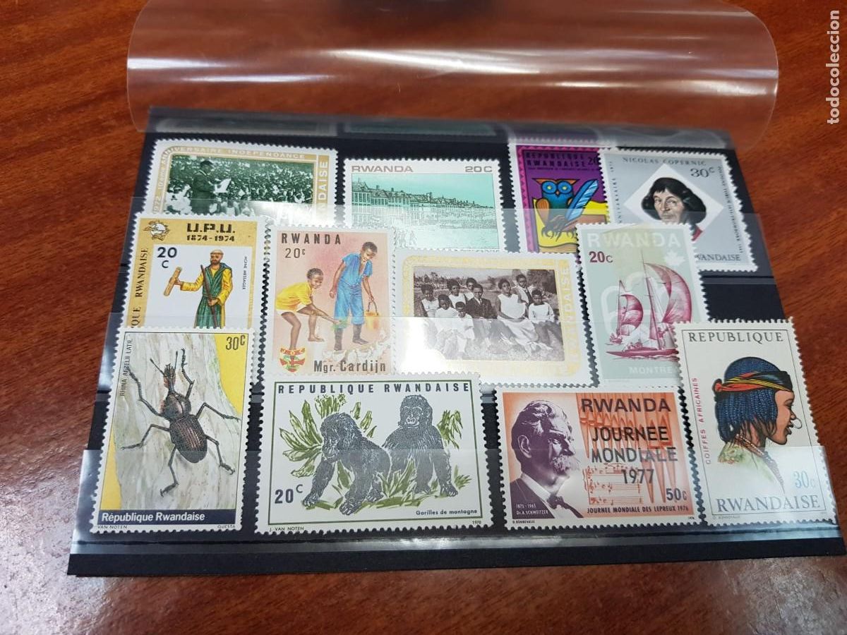 Sellos: LOTE DE SELLOS DE RUANDA - Foto 1