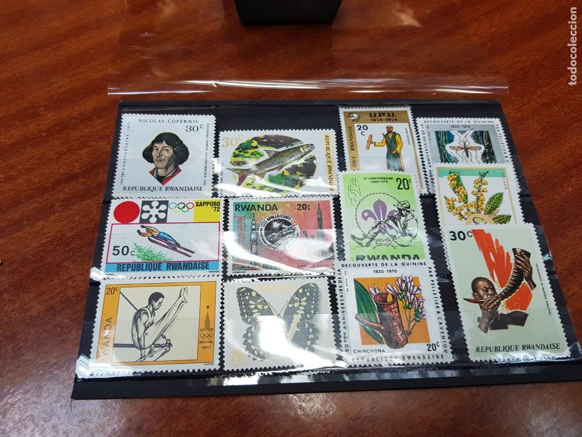 Sellos: LOTE DE SELLOS DE RUANDA - Foto 1