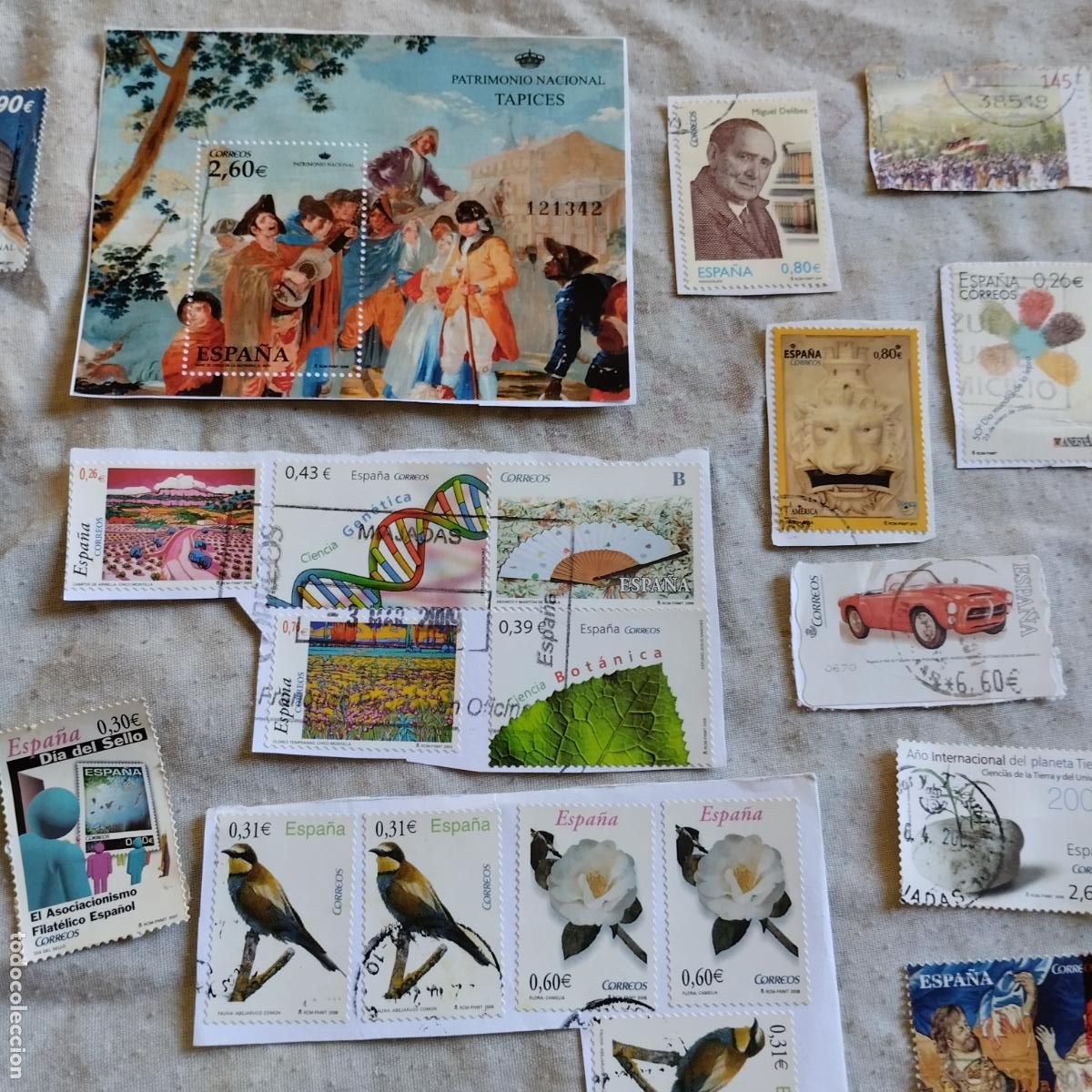 Sellos: LOTE DE SELLOS NACIONALES E INTERNACIONALES - Foto 3