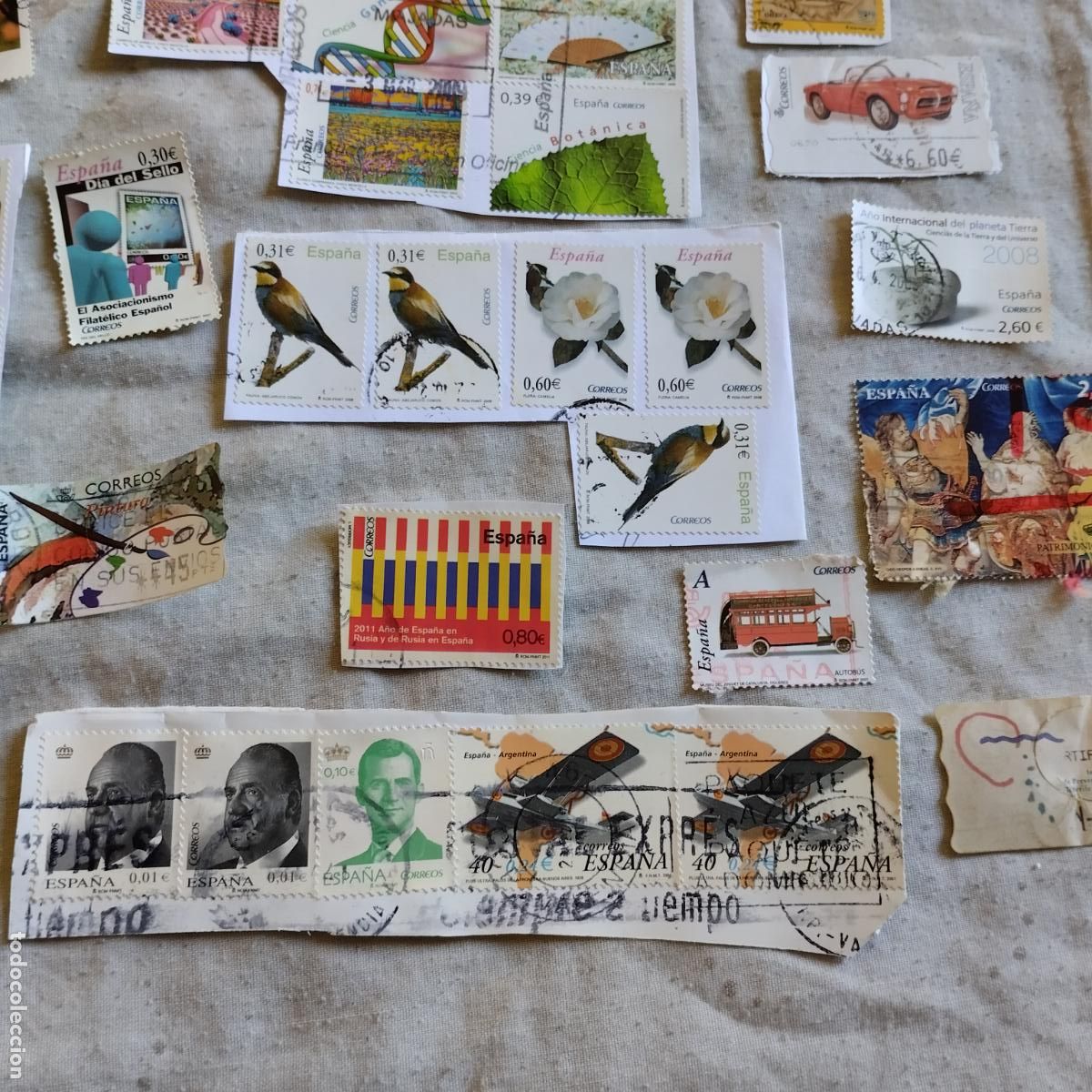 Sellos: LOTE DE SELLOS NACIONALES E INTERNACIONALES - Foto 5