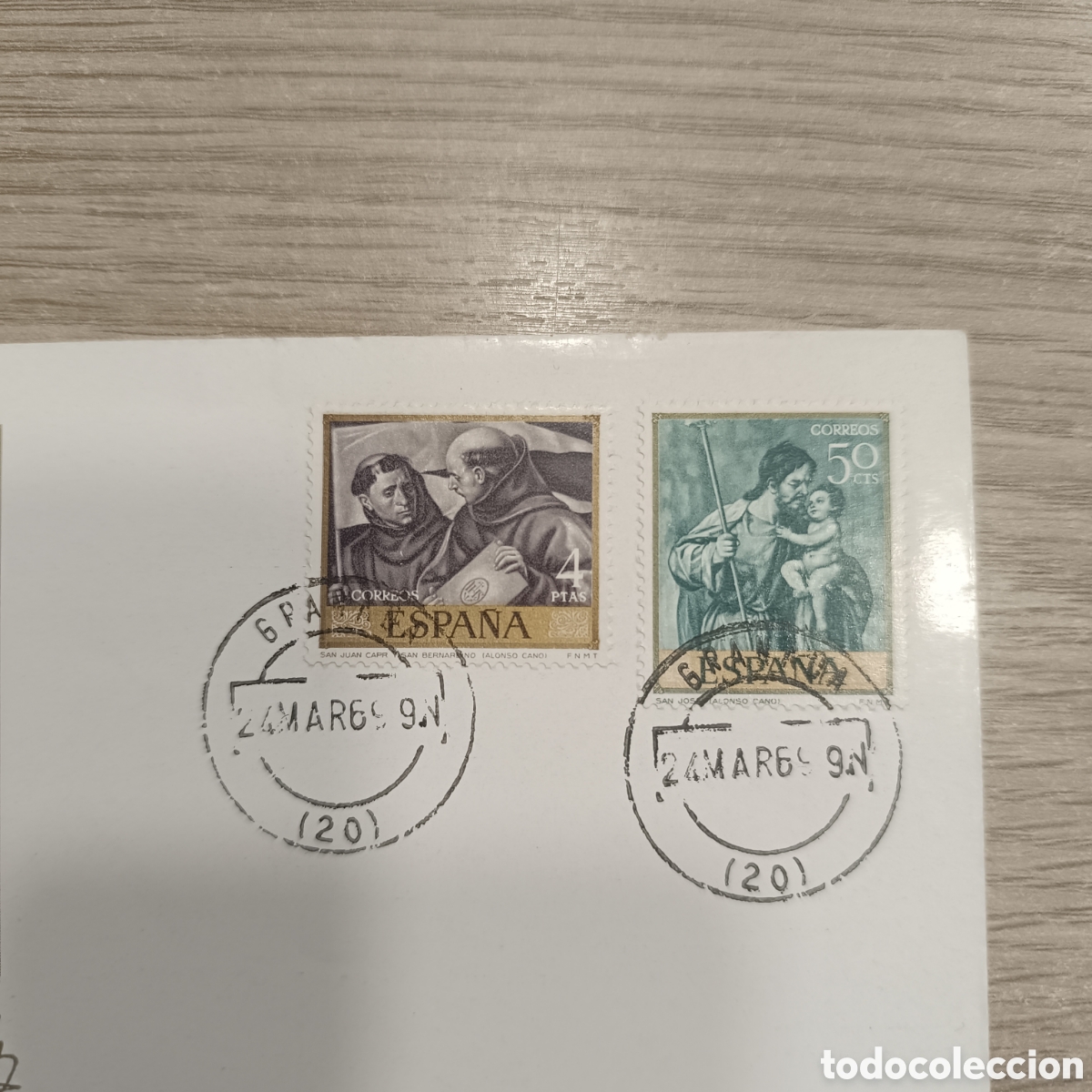 Sellos: Sobres del primer d&iacute;a de Alonso Cano. - Foto 3