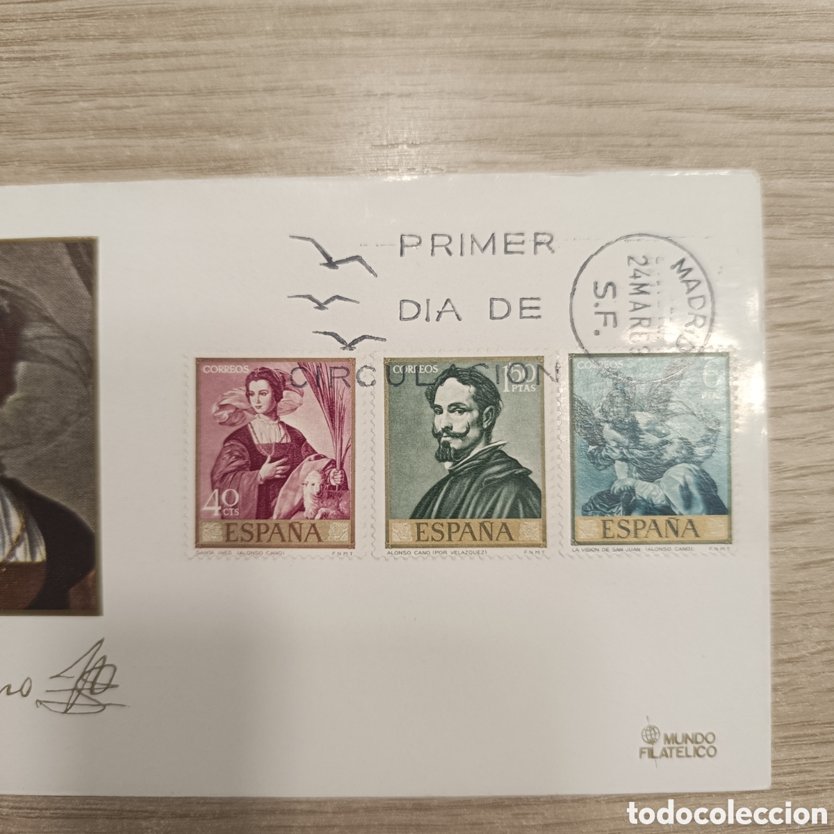 Sellos: Sobres del primer d&iacute;a de Alonso Cano. - Foto 8