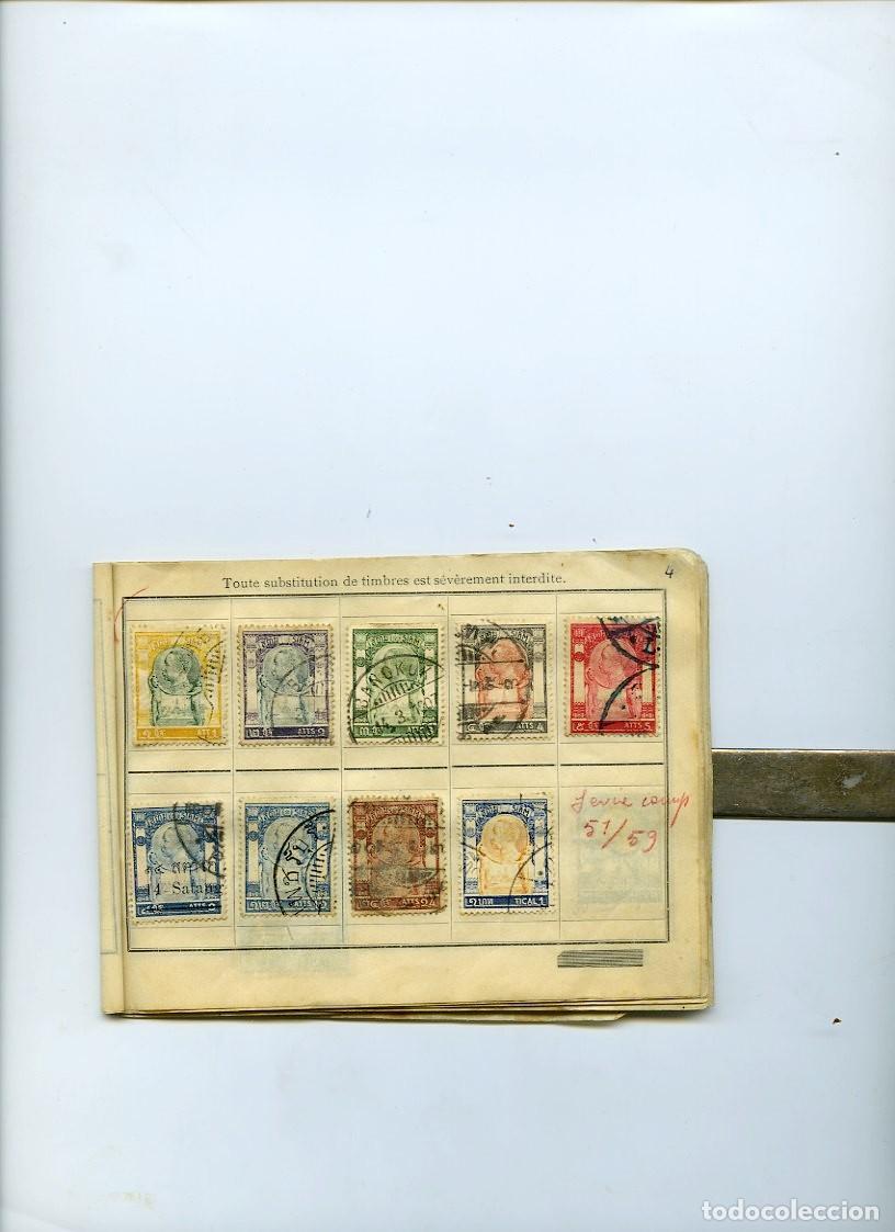 Sellos: COLECCI&Oacute;N DE 124 SELLOS DE SIAM - Foto 4