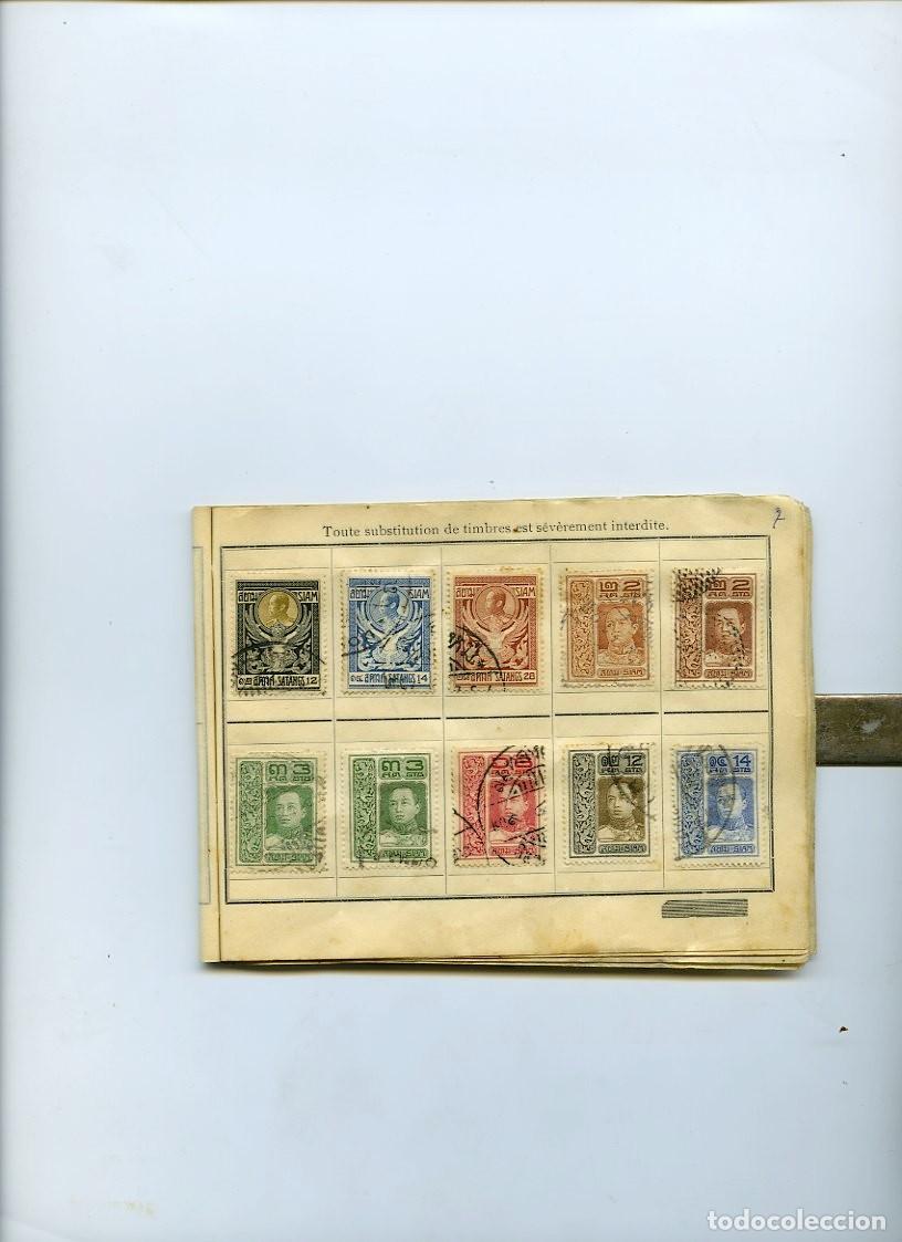 Sellos: COLECCI&Oacute;N DE 124 SELLOS DE SIAM - Foto 7