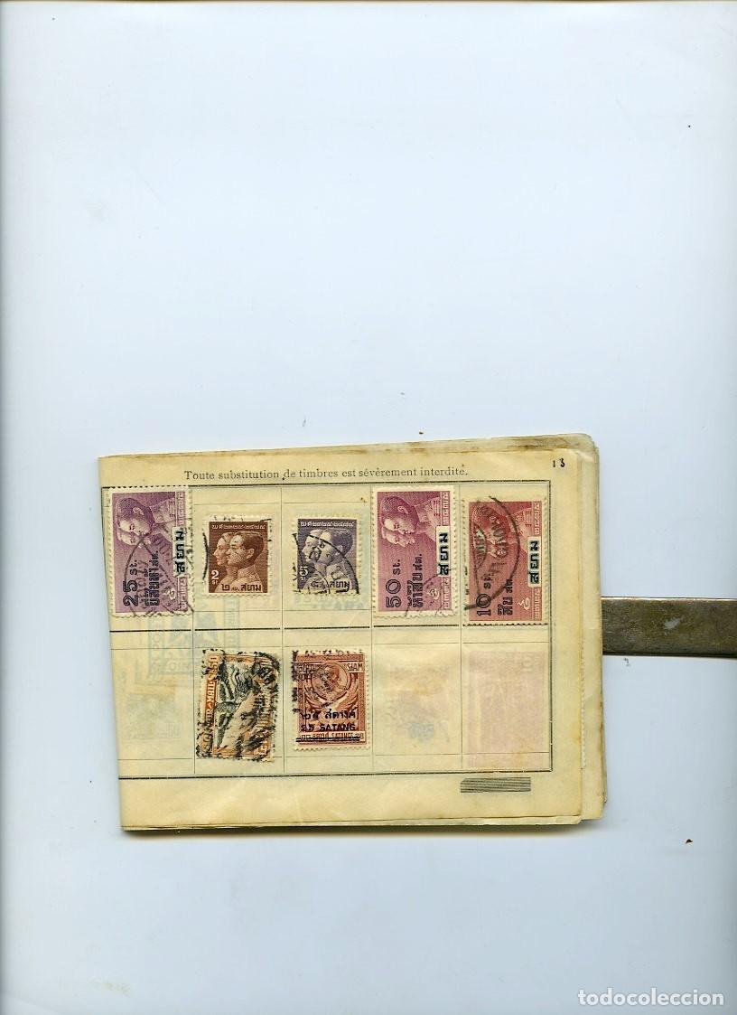 Sellos: COLECCI&Oacute;N DE 124 SELLOS DE SIAM - Foto 13