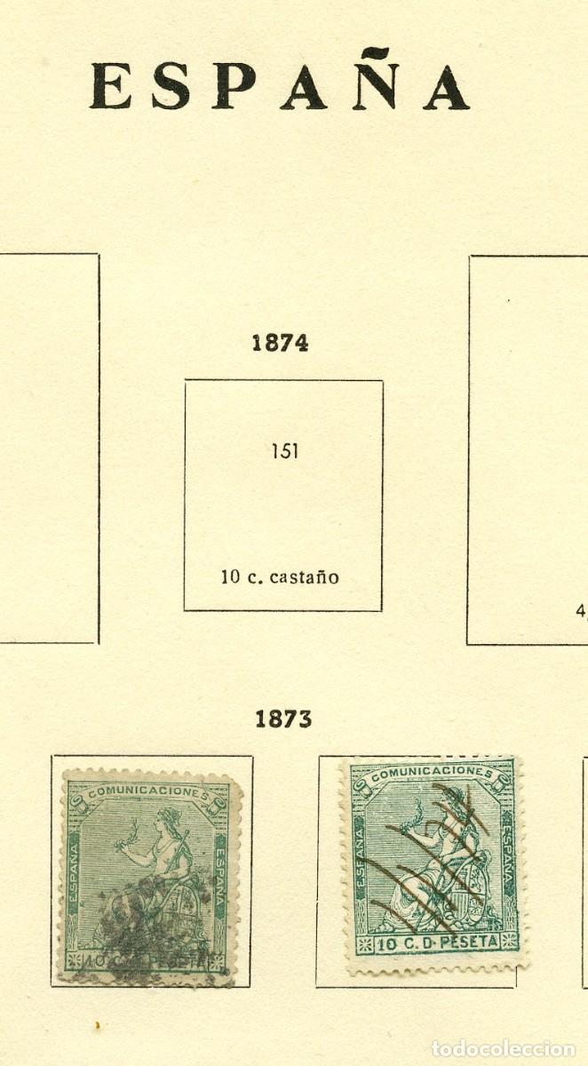 Sellos: Comunicaciones 2 Sellos 1.873 - Foto 1