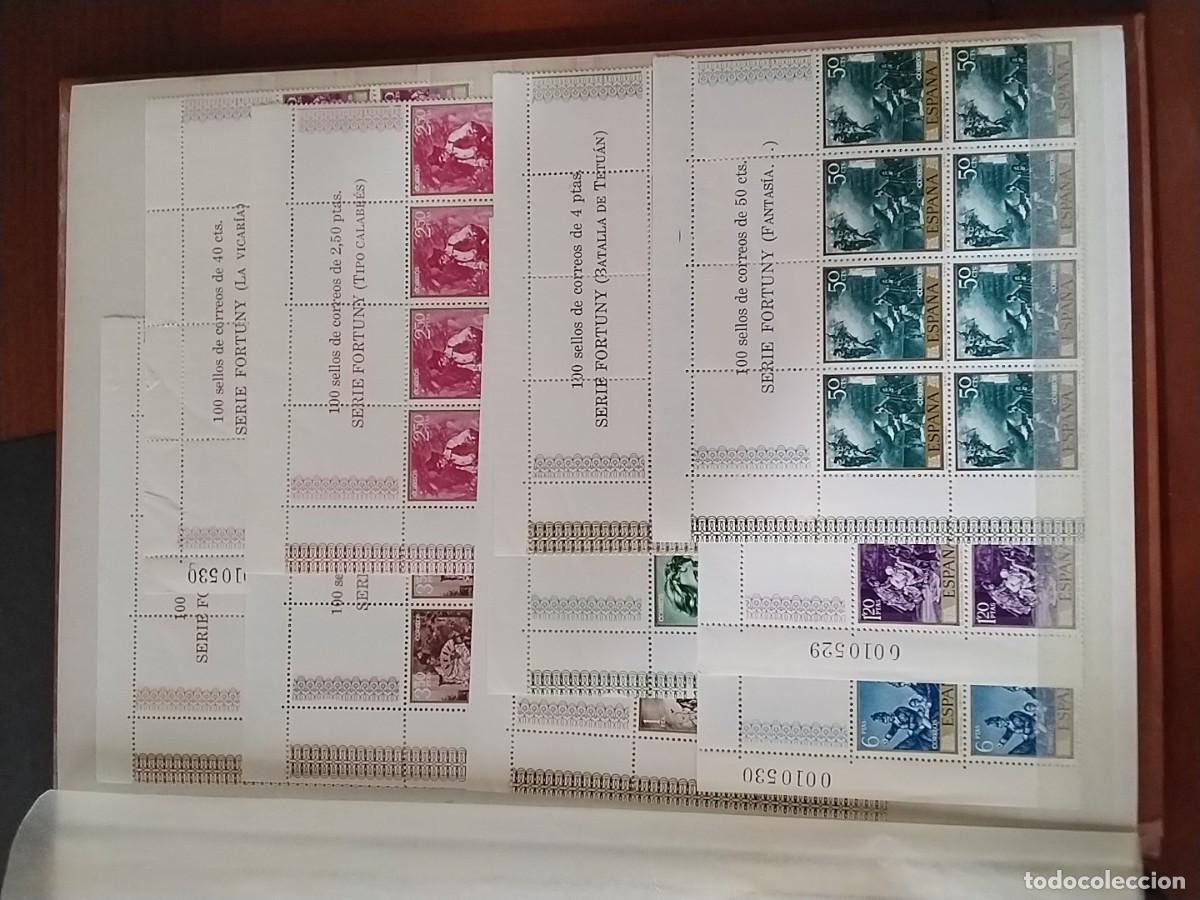 Sellos: Lote sellos Espa&ntilde;a bloque - Foto 1