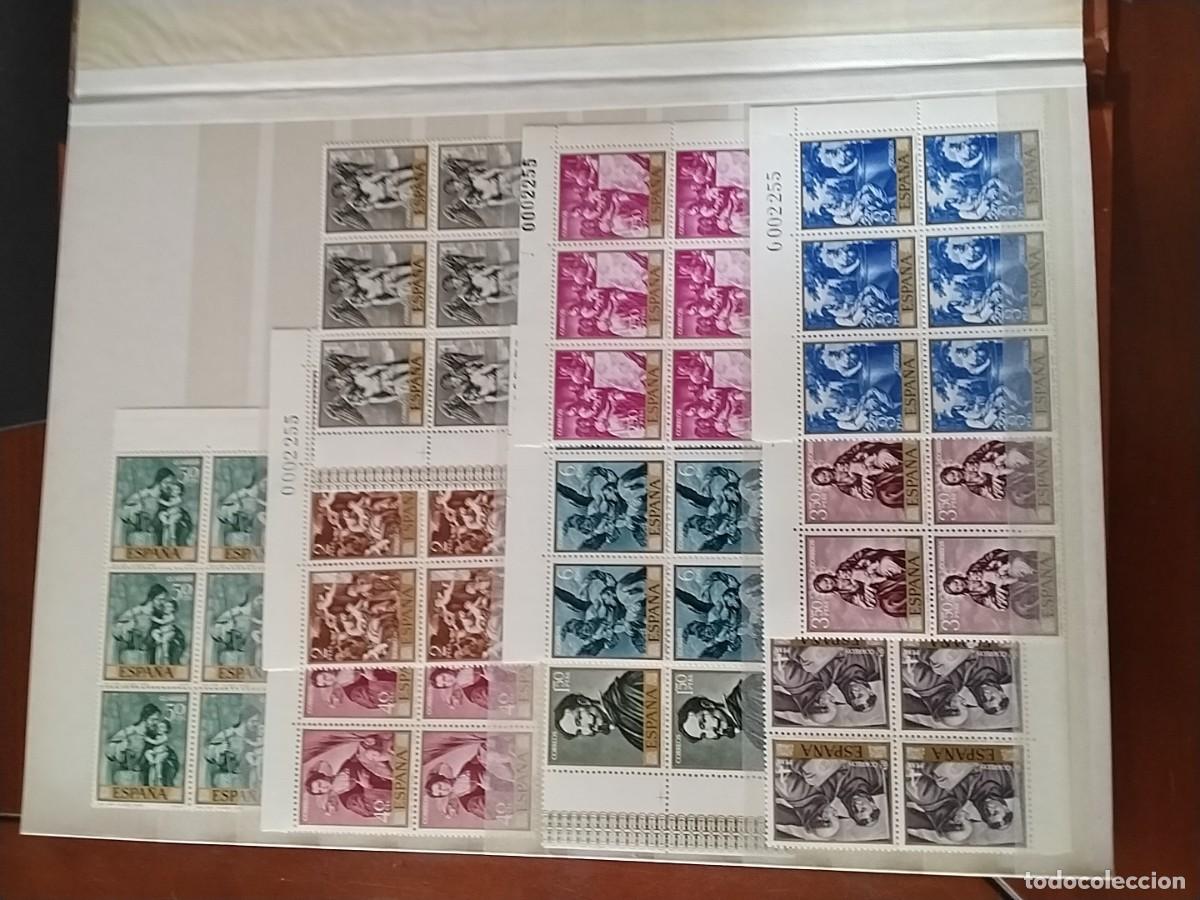 Sellos: Lote sellos Espa&ntilde;a bloque - Foto 1