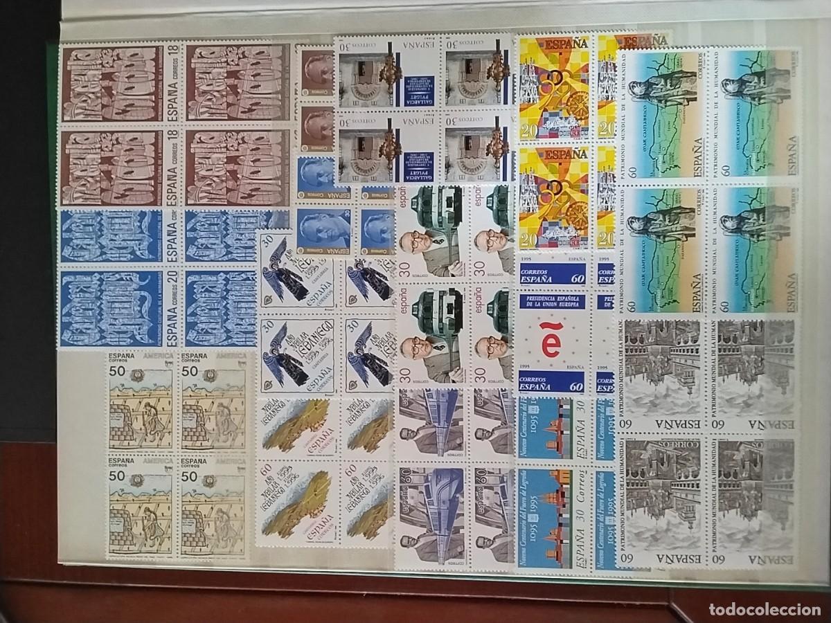 Sellos: Lote sellos Espa&ntilde;a bloque - Foto 1