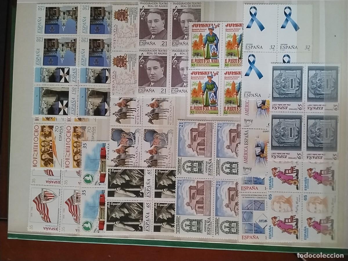 Sellos: Lote sellos Espa&ntilde;a bloque - Foto 1