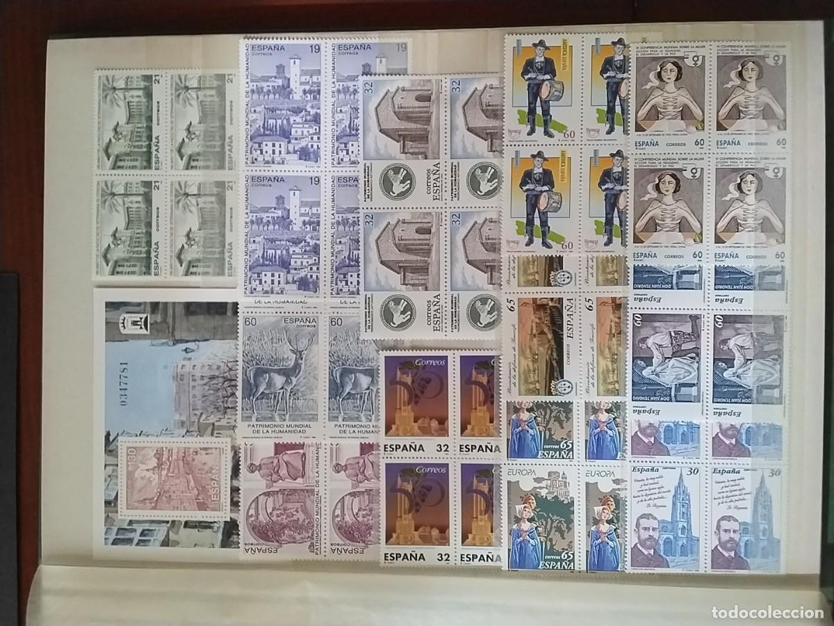 Sellos: Lote sellos Espa&ntilde;a bloque - Foto 1