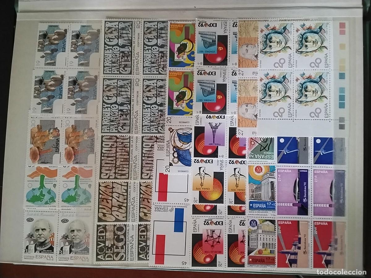 Sellos: Lote sellos Espa&ntilde;a bloque - Foto 1