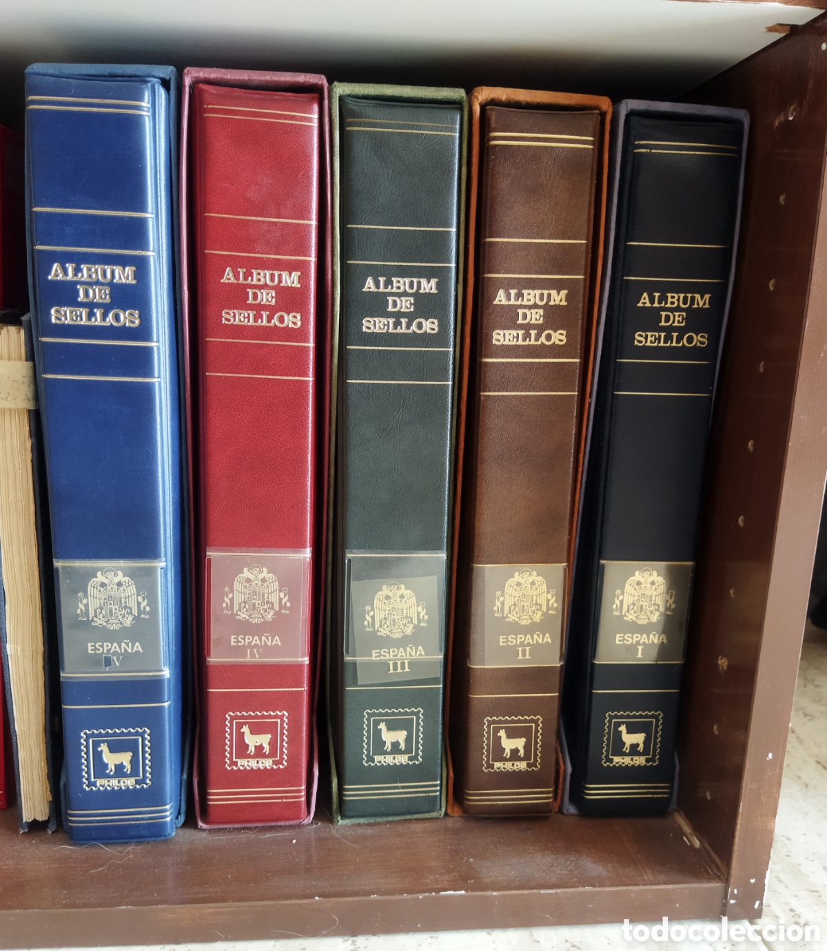 Stamps: Sellos - &Aacute;lbum de sellos Espa&ntilde;a I-V (1928-2003)