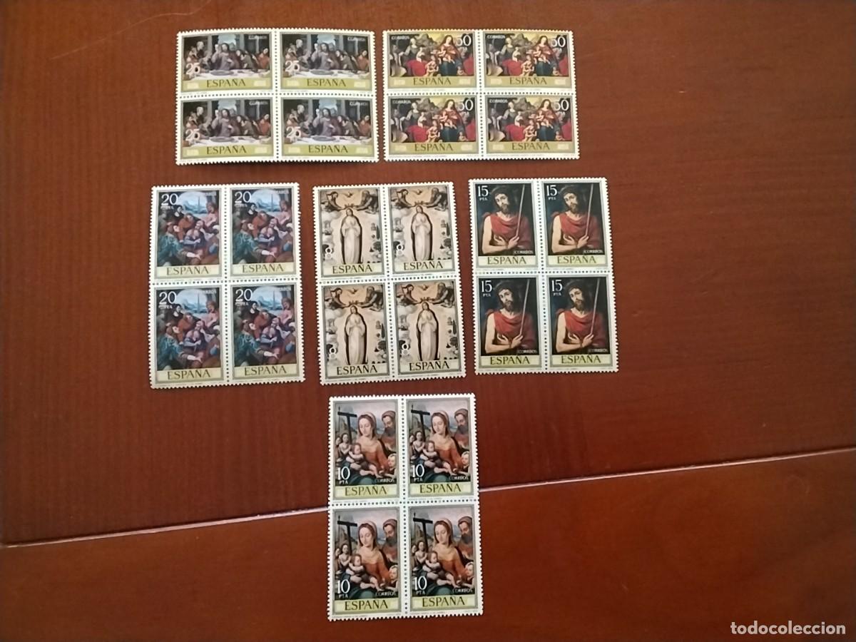 Sellos: Lote sellos Espa&ntilde;a en bloque de 4 - Foto 1