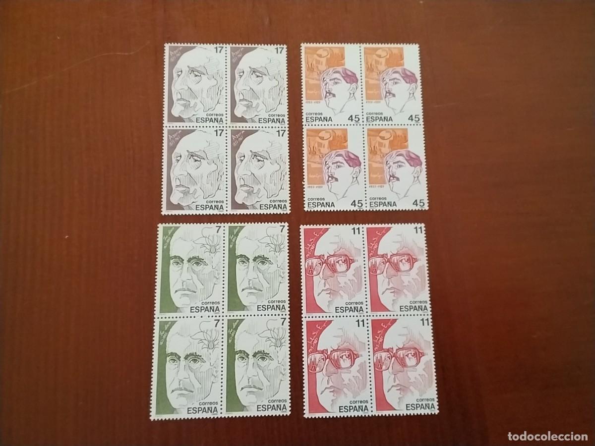 Sellos: Lote sellos Espa&ntilde;a en bloque de 4 - Foto 1