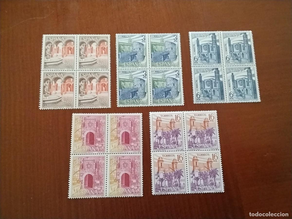Sellos: Lote sellos Espa&ntilde;a en bloque de 4 - Foto 1