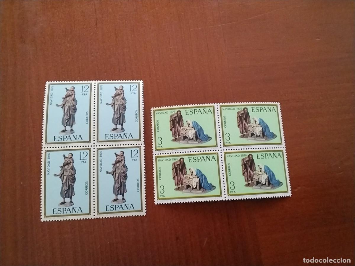 Sellos: Lote sellos Espa&ntilde;a en bloque de 4 - Foto 1