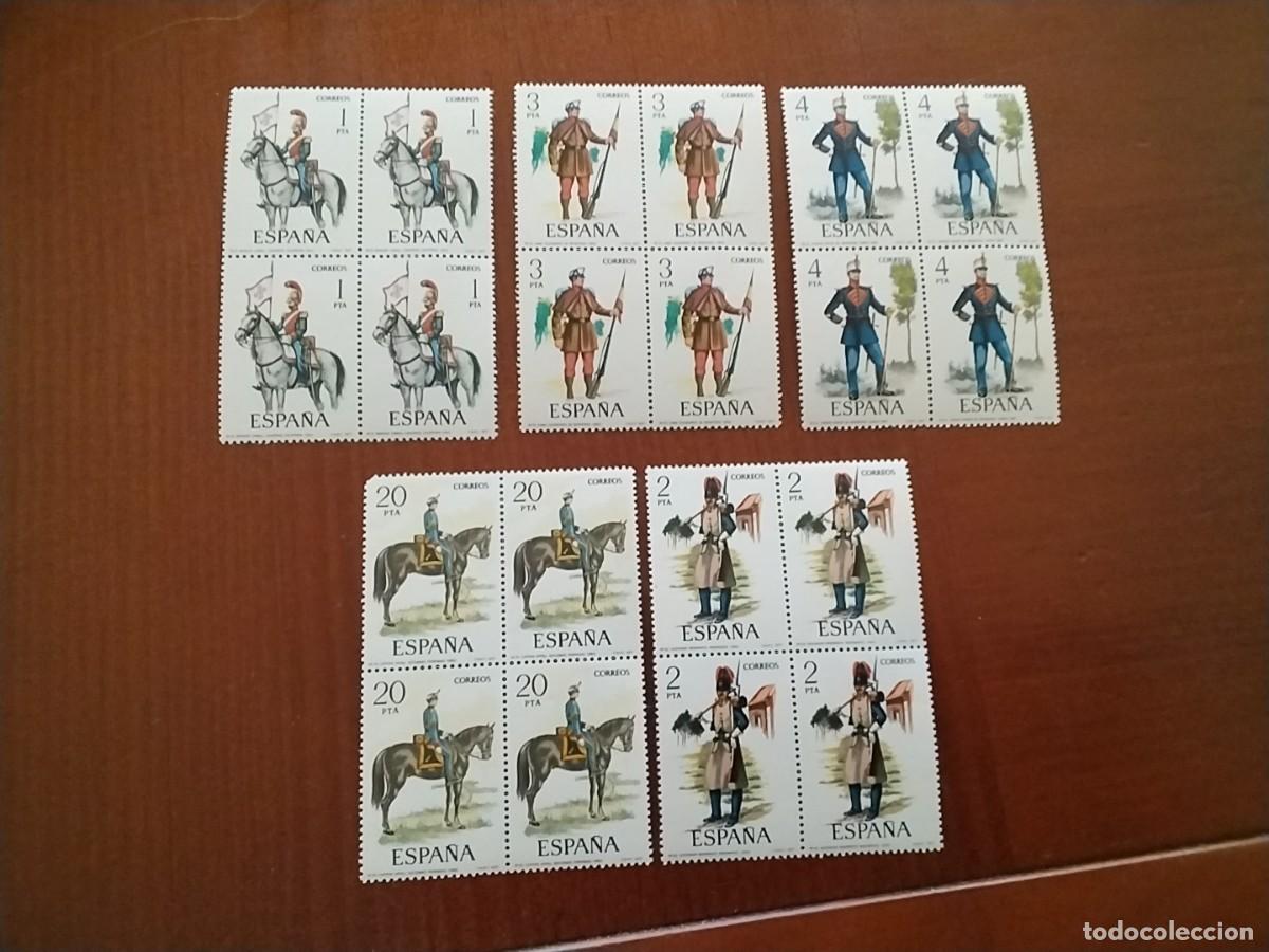 Sellos: Lote sellos Espa&ntilde;a en bloque de 4 - Foto 1