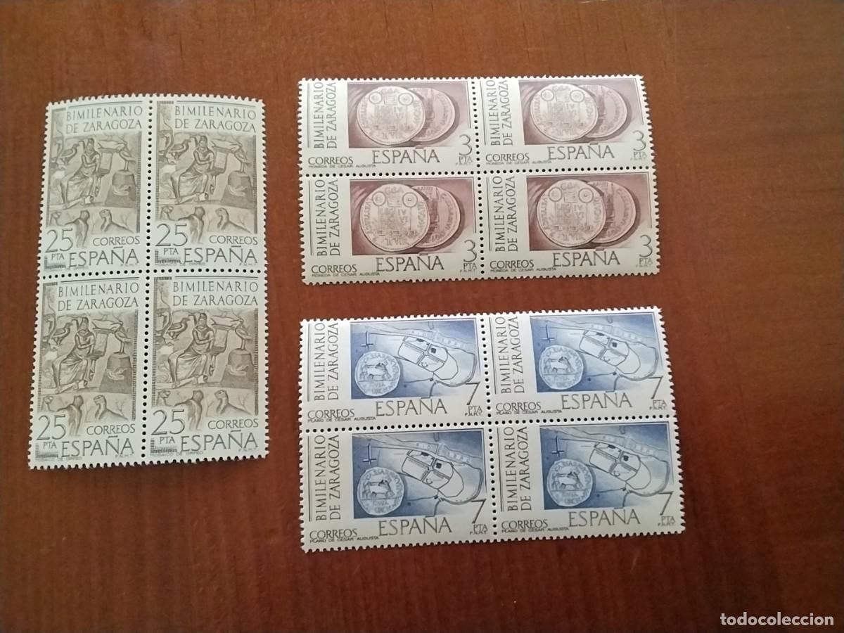 Sellos: Lote sellos Espa&ntilde;a en bloque de 4 - Foto 1