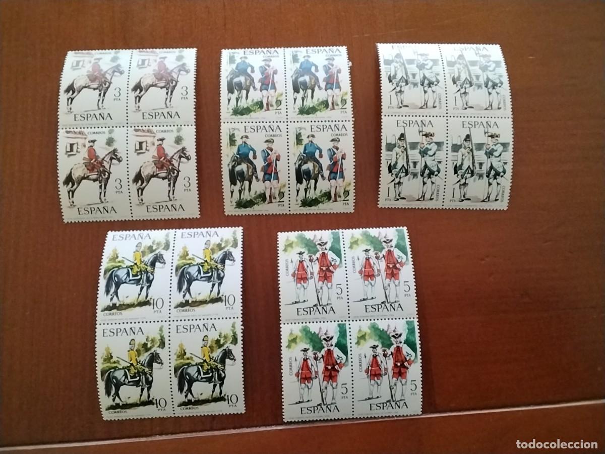 Sellos: Lote sellos Espa&ntilde;a en bloque de 4 - Foto 1