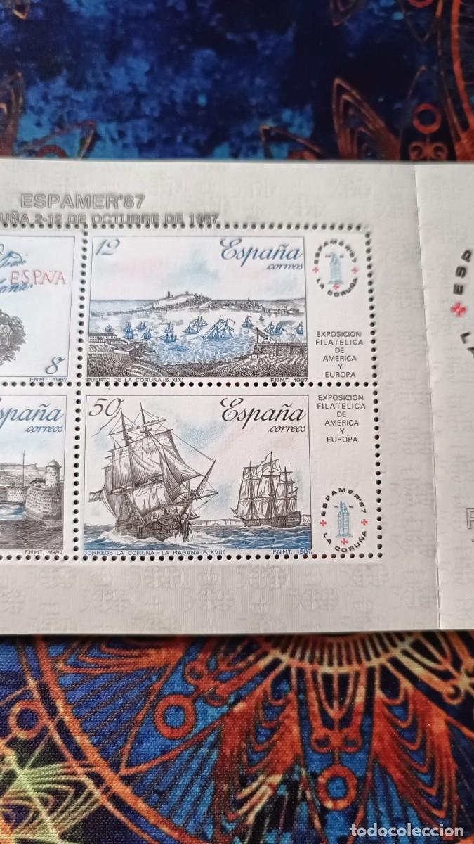 Sellos: Hoja Bloque Espamer 87 - Foto 1