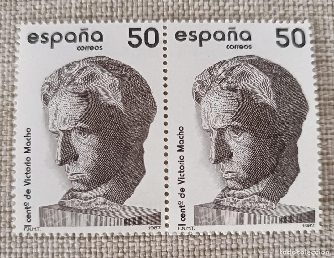 Sellos: Bloque 2 Sellos Victorio Macho