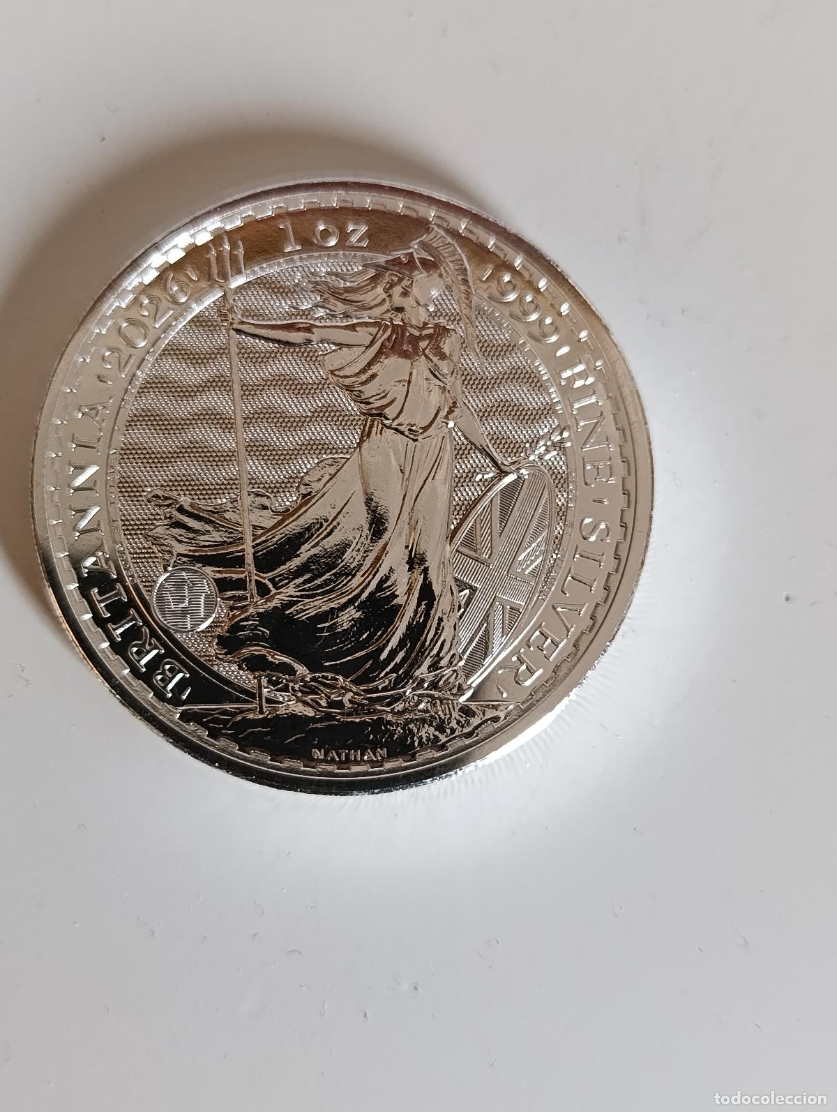 Francobolli: Reino Unido. 2 Pounds 2026 Great Britain - Britannia Ag999 1 oz Silver Coin BU