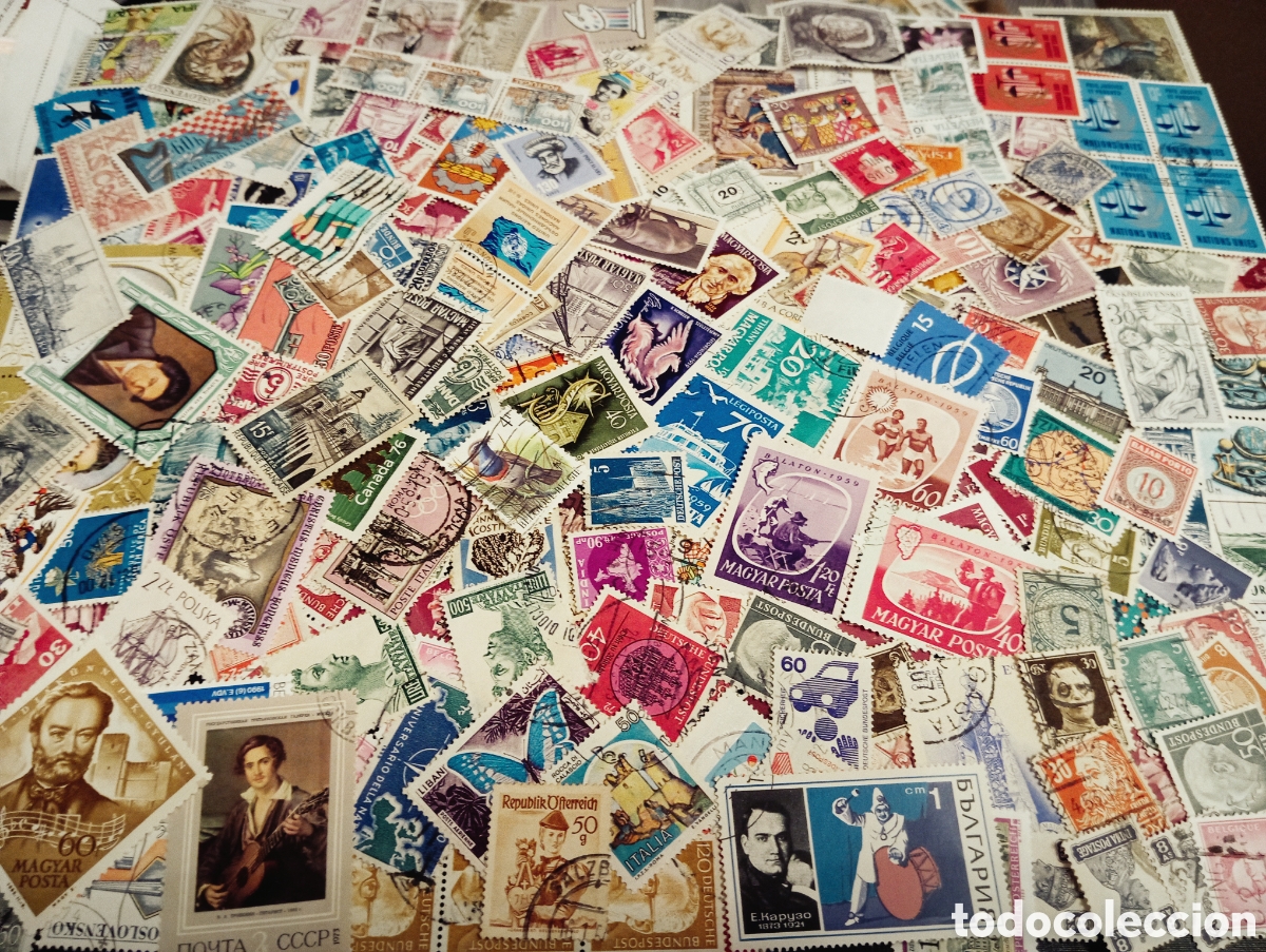 Briefmarken: Lote Sellos Del Mundo Buenos Valores Mejor Ver