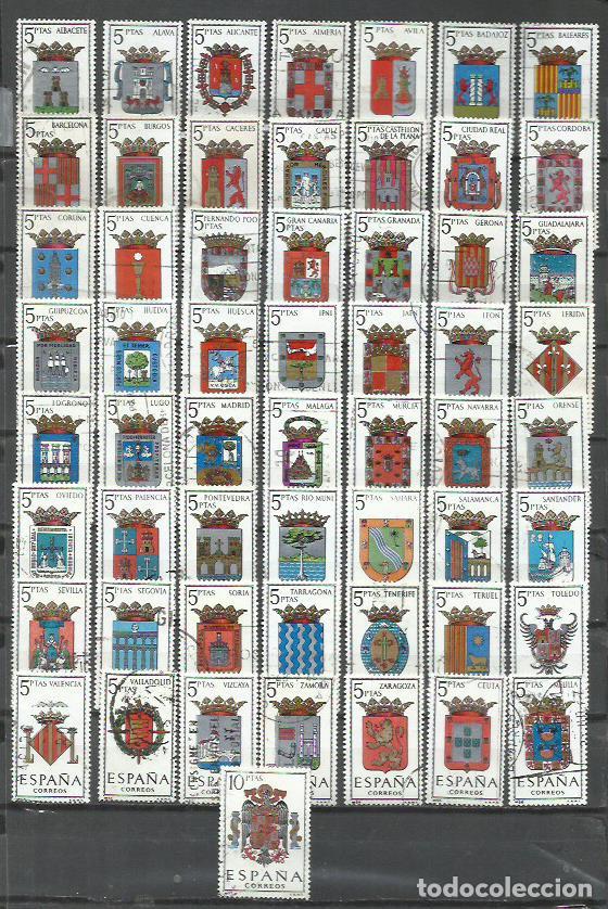 Sellos: Q869H-COLECCION COMPLETA TODAS LAS SERIES ESCUDOS DE ESPA&Ntilde;A.