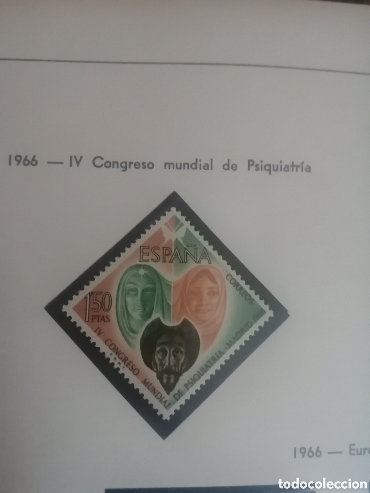 Sellos: Congreso Mundial de Psiquiatria 1966