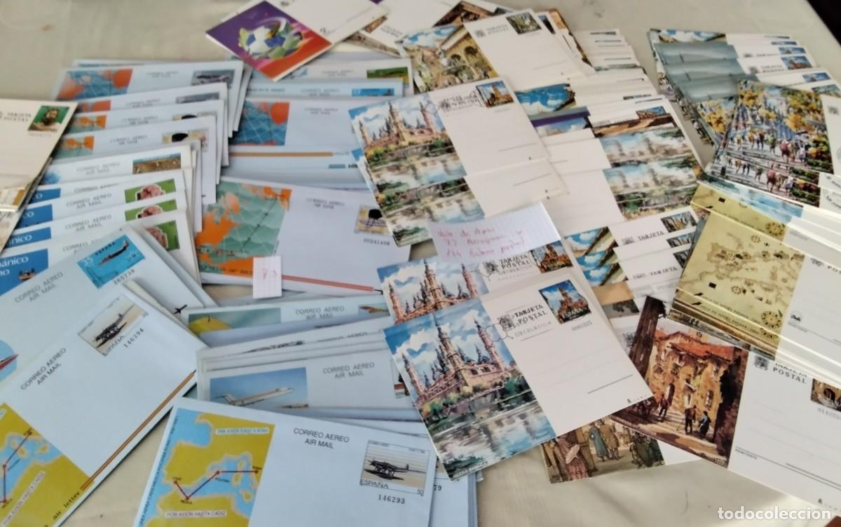 Sellos: LOTE DE 73 AEROGRAMAS Y 124 ENTERO POSTAL , LIQUIDACION
