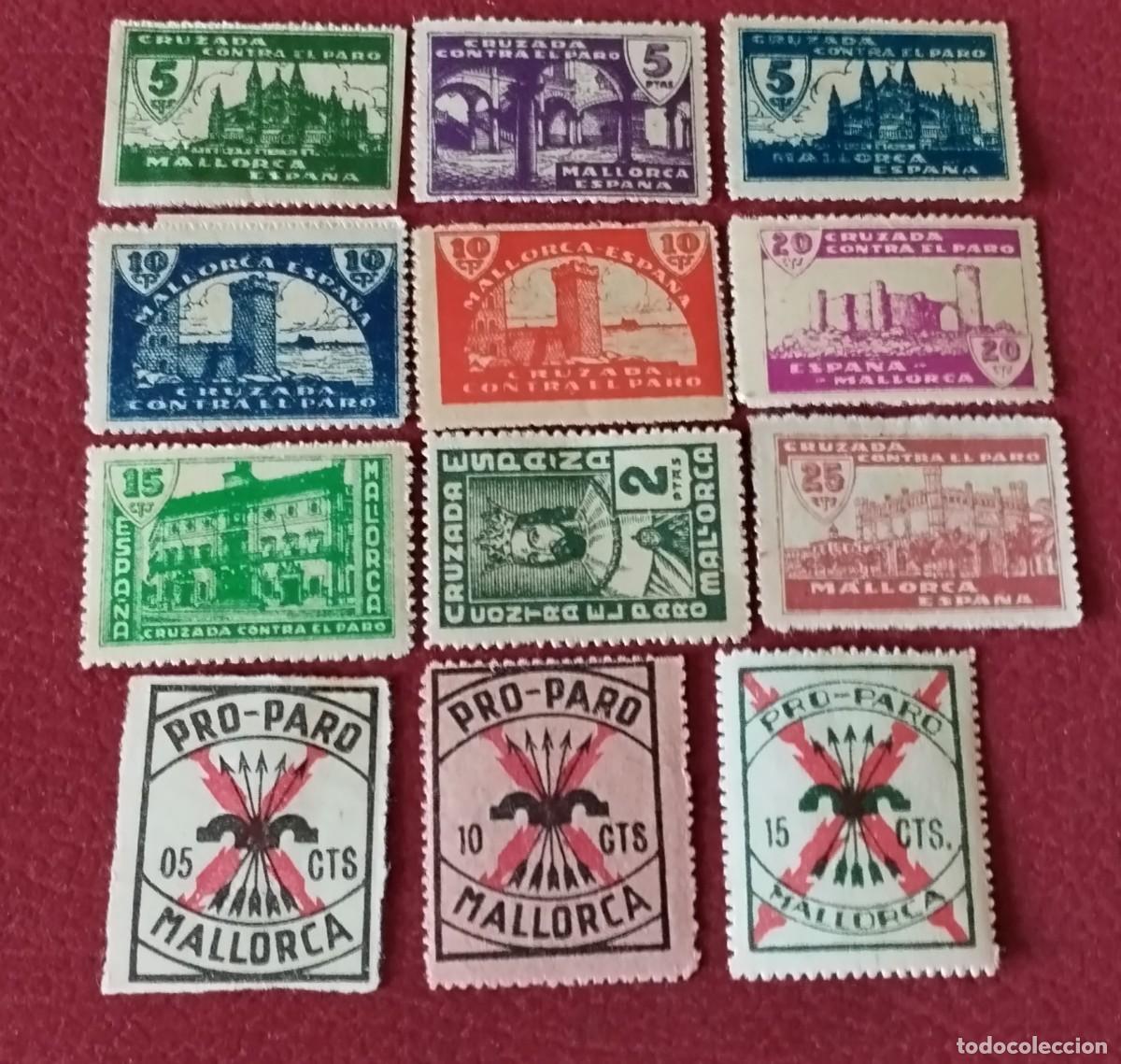 Sellos: Sellos vi&ntilde;etas de Mallorca