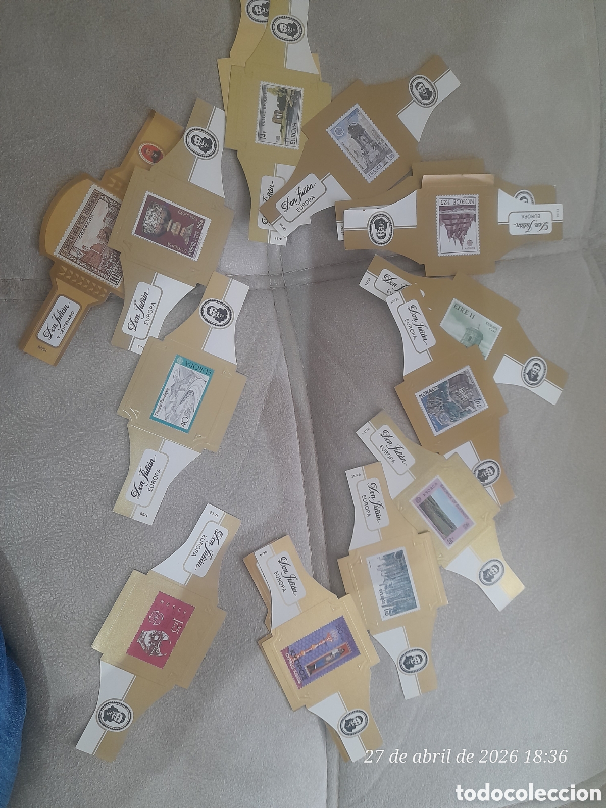 Briefmarken: Vitolas serie EUROPA X de Don julian