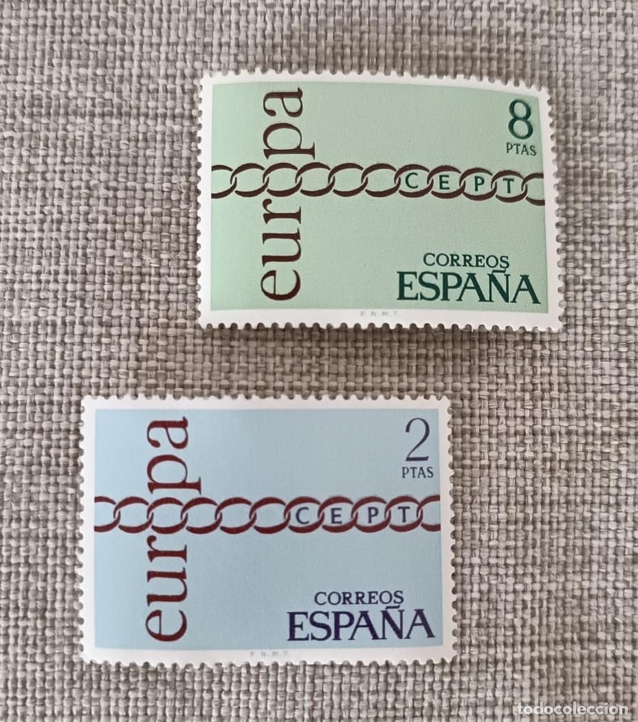 Sellos: Lote 2 Sellos Europa-CEPT 1971