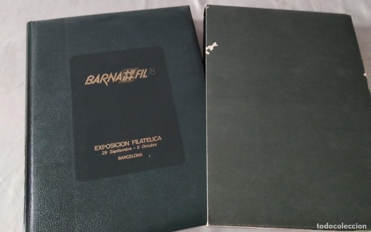 Sellos: BARCELONA LIBRO COMPLETO CON TODAS LAS HOJAS Y PRUEBAS EN NEGRO DE BARNAFIL 78, HOMENAJE A PICASSO,