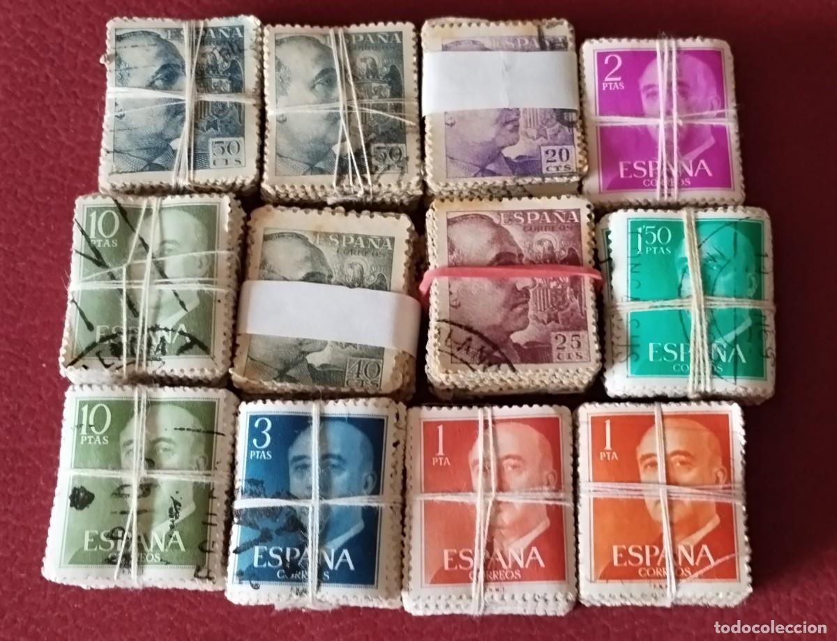 Sellos: Sellos variados de franco 1200 usados