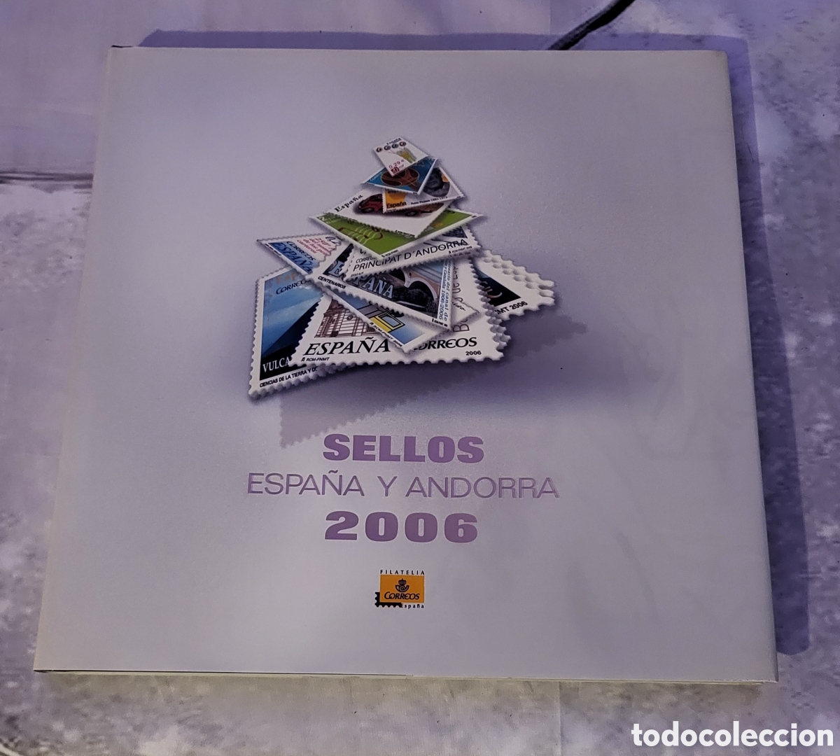 Sellos: libro correos Espa&ntilde;a Andorra 2006