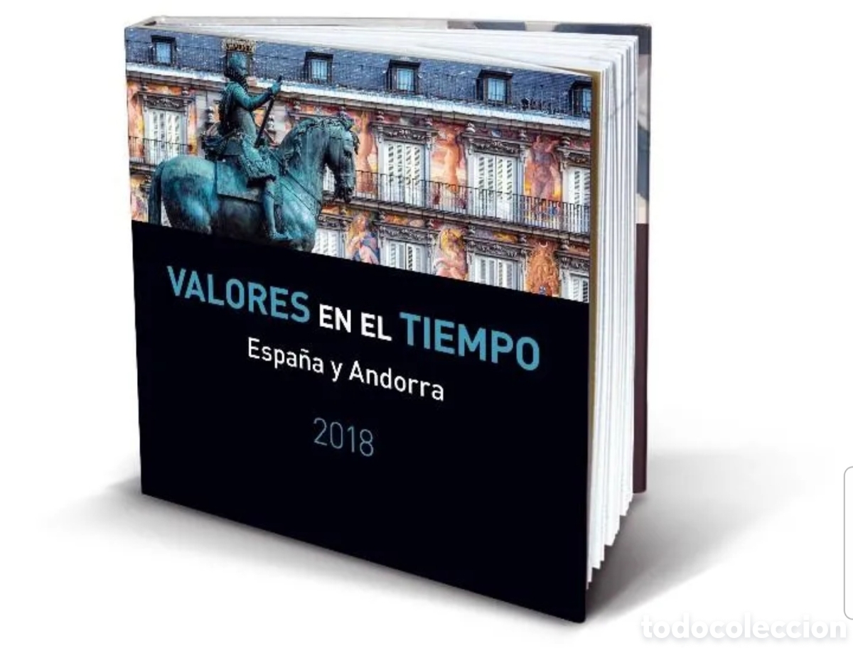 Sellos: ESPA&Ntilde;A 2018 - EL LIBRO DE LOS SELLOS DEL 2018 - VALORES EN EL TIEMPO