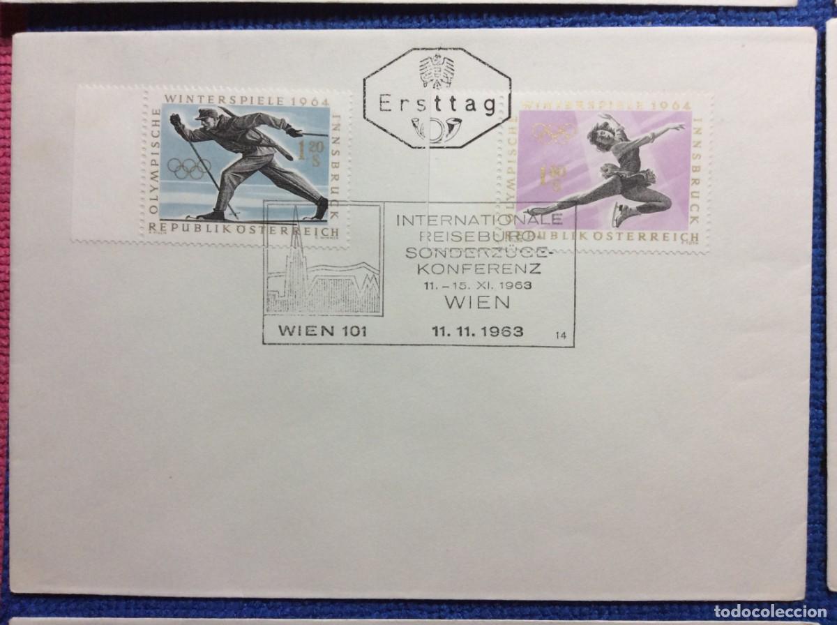 Sellos: AUSTRIA. LOTE DE 6 SOBRES (2LLA264) - Foto 4