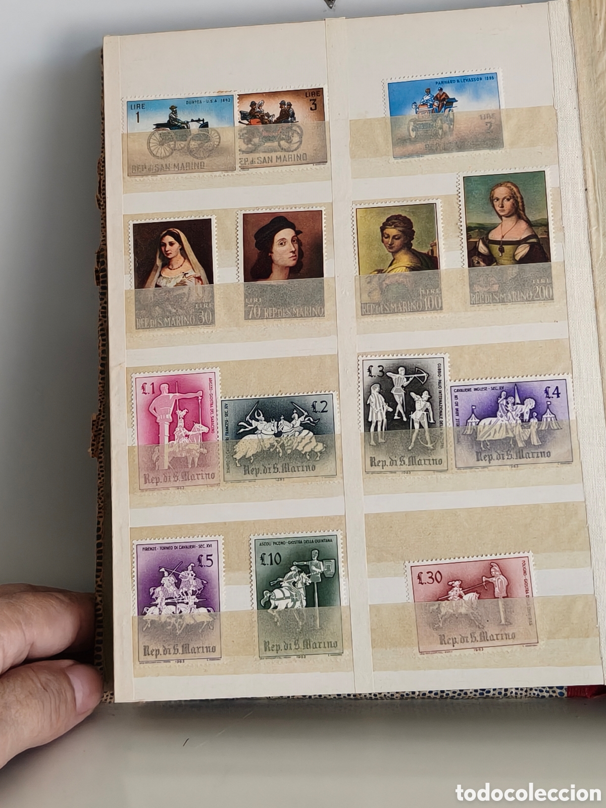 Sellos: San Marino lote sellos series completas sellos nuevos **
